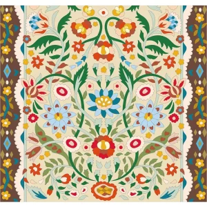 ボタニカルパズルぬりえ 【07】プシュリ 完成見本